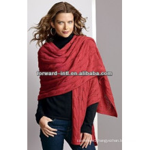 ladies silk/wool/cotton/modal blended cashmere scarf